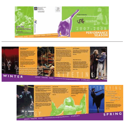 Drexel University Department of Performing Arts brochure 2007